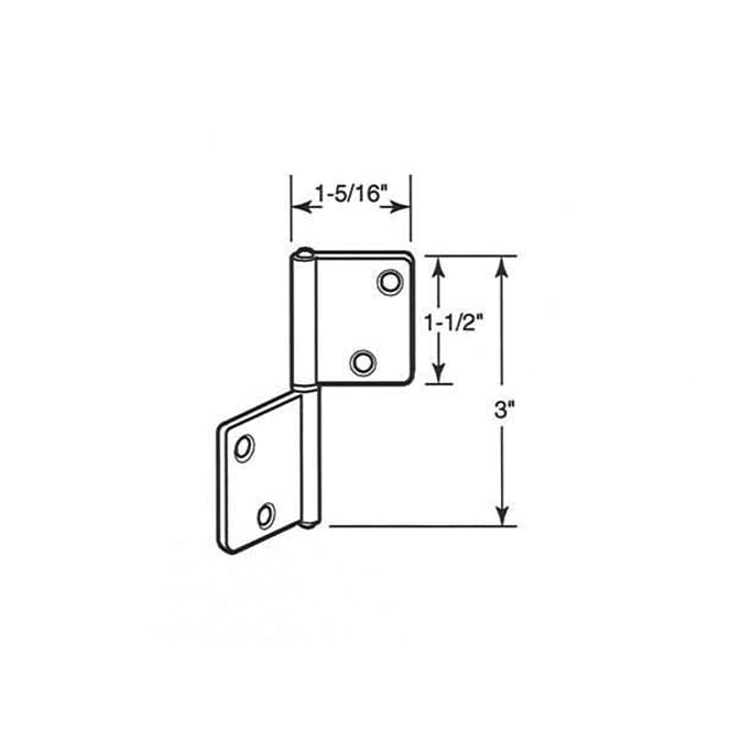 Acme 216 Hinges Pair - Acme 216 Hinges Pair