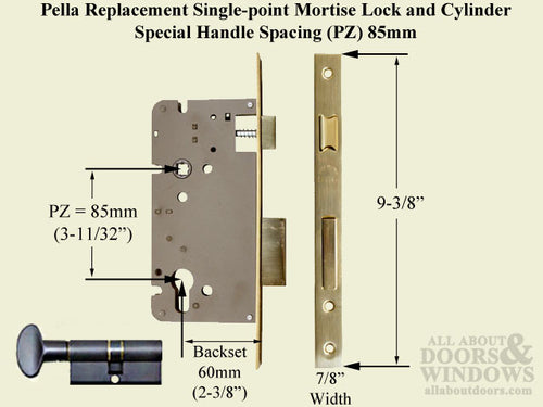 Special 85 mm PZ Replacement Handle Set Kit Choose Options - Special 85 mm PZ Replacement Handle Set Kit Choose Options