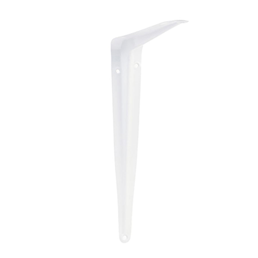 10 x 12 Inch Shelf Bracket - White - 10 x 12 Inch Shelf Bracket - White