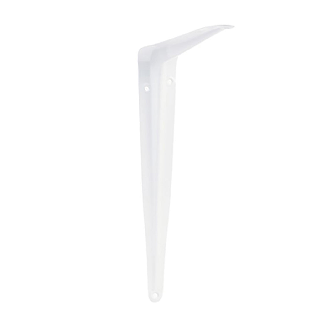 10 x 12 Inch Shelf Bracket - White - 10 x 12 Inch Shelf Bracket - White