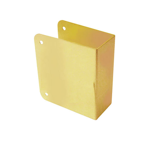 Door Reinforcer - Blank - 1-3/4 Door - Brass - Door Reinforcer - Blank - 1-3/4 Door - Brass