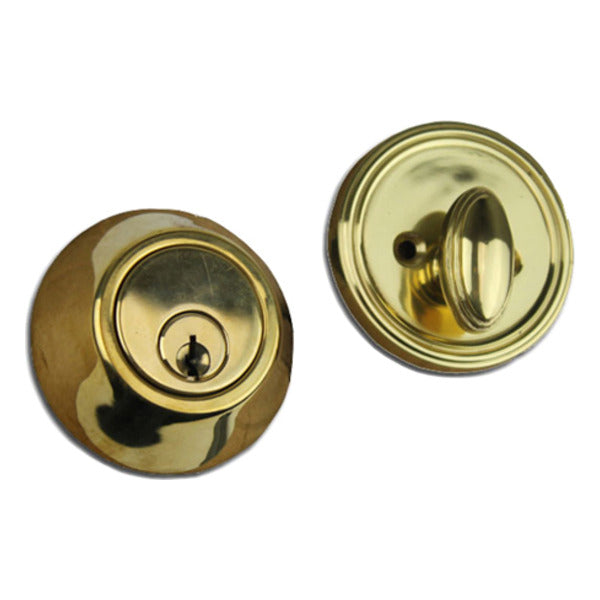 Deadbolt, 2 inch backset, Low Profile  -  Choose Finish - Deadbolt, 2 inch backset, Low Profile  -  Choose Finish