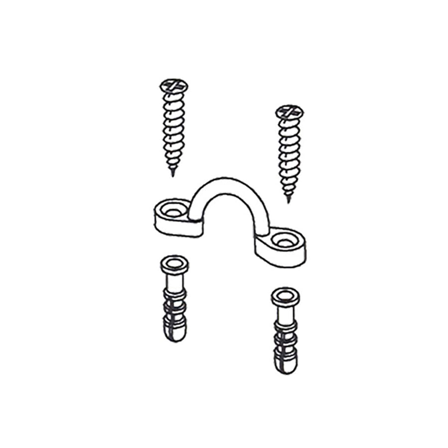 Loop Clip for Wire Shelf - 4 Pack - Loop Clip for Wire Shelf - 4 Pack