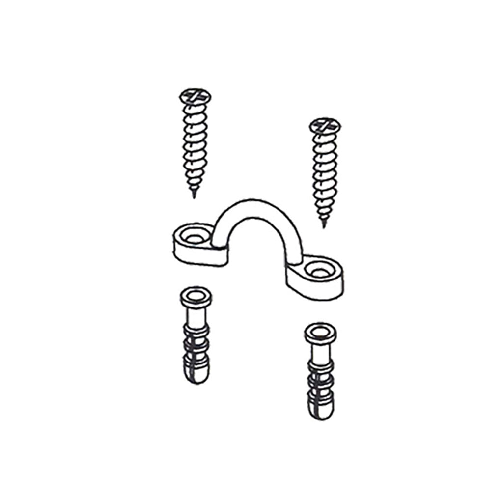 Loop Clip for Wire Shelf - 4 Pack - Loop Clip for Wire Shelf - 4 Pack