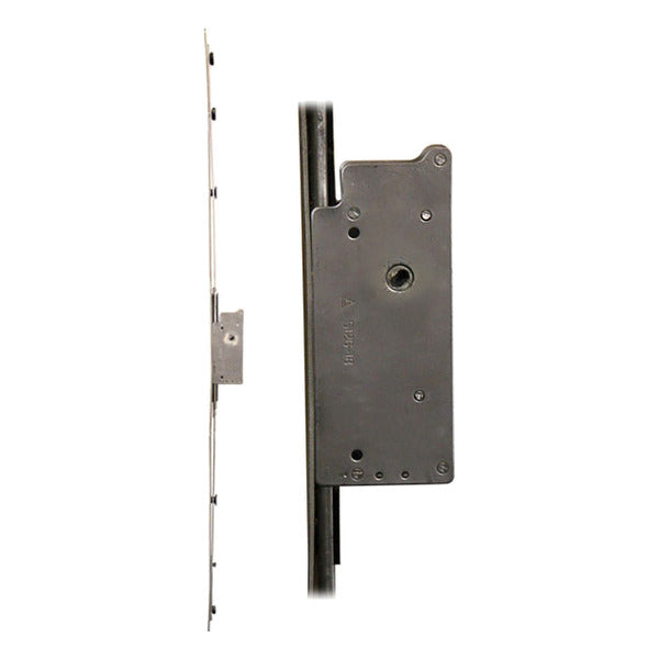 Sentinel Multipoint Sliding Door Lock 3 hooks 35mm Narrow Style Stainless Steel - Sentinel Multipoint Sliding Door Lock 3 hooks 35mm Narrow Style Stainless Steel