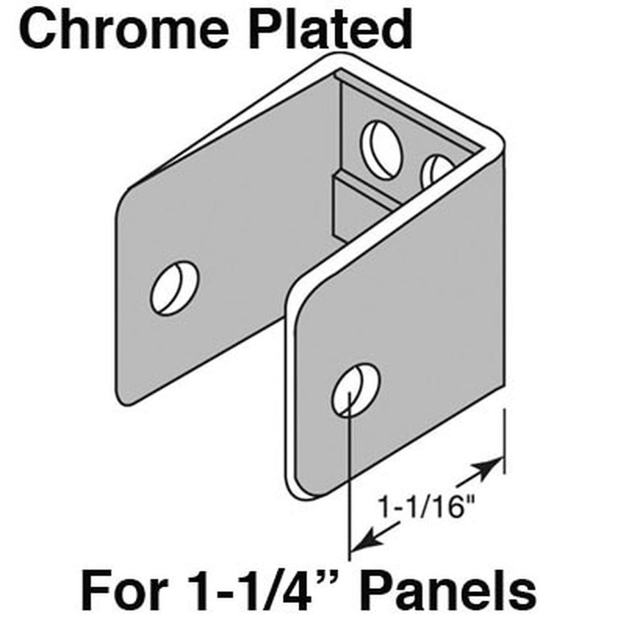 U Shape Wall Bracket for 1.25 Inch Panels - U Shape Wall Bracket for 1.25 Inch Panels