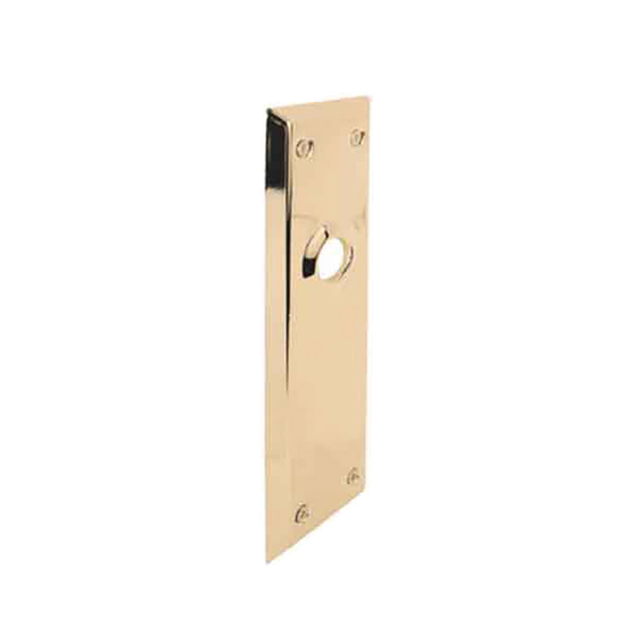 Escutcheon  Plates / Trim Plate, 7-1/8 inch, NO Key Hole, Polished Brass - Escutcheon  Plates / Trim Plate, 7-1/8 inch, NO Key Hole, Polished Brass