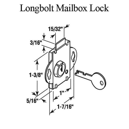 MailBox Lock 1/4