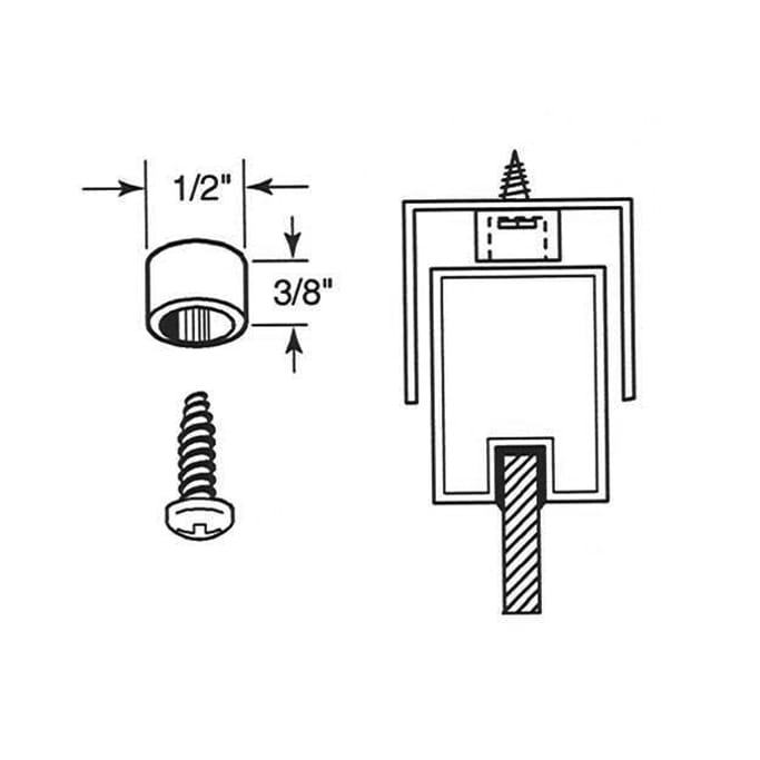 Door Bumpers, Anti-lift Patio - Door Bumpers, Anti-lift Patio