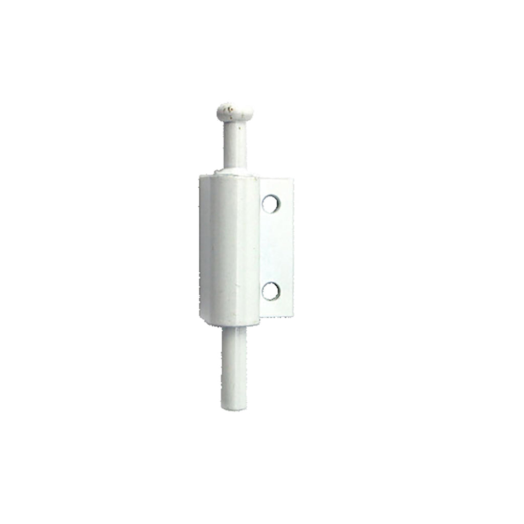 Patio Door Push or Pull Security Lock White Finish - Patio Door Push or Pull Security Lock White Finish