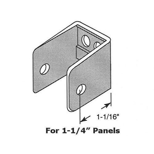 U Shape Wall Bracket for 1.25 Inch Panels - U Shape Wall Bracket for 1.25 Inch Panels