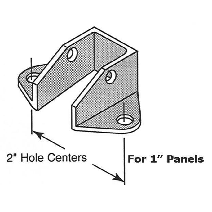 Headrail Bracket - 1 Inch Panels - Headrail Bracket - 1 Inch Panels