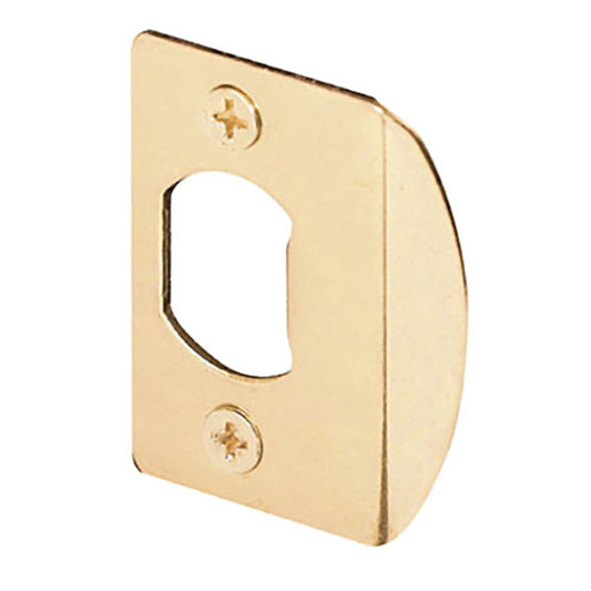 Latch strike - Standard - 1-5/8 Inch HC - Brass (Each)