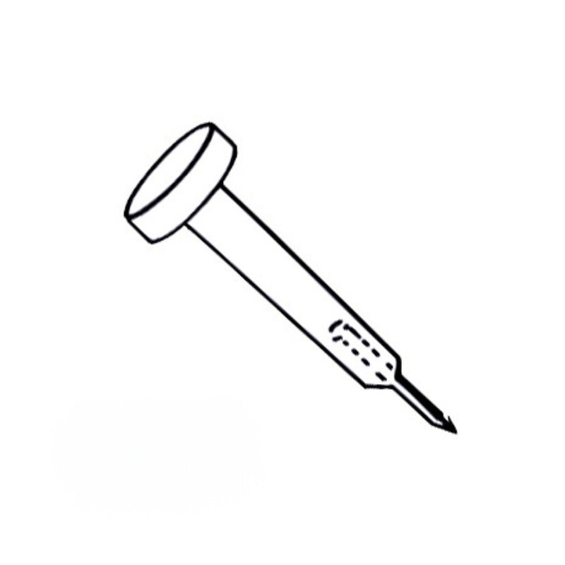 1-1-4 Inch Window Grid Retainer Pin - Clear Plastic - 1-1-4 Inch Window Grid Retainer Pin - Clear Plastic