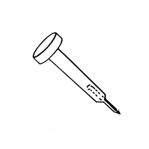 1-1-4 Inch Window Grid Retainer Pin - Clear Plastic - 1-1-4 Inch Window Grid Retainer Pin - Clear Plastic
