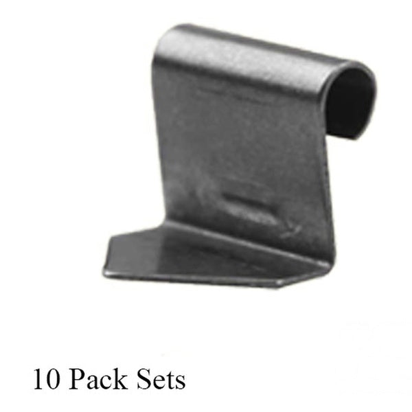 Seal Rite Rolled Metal Spring Tension Window Grid Clip 10 Pack - Seal Rite Rolled Metal Spring Tension Window Grid Clip 10 Pack