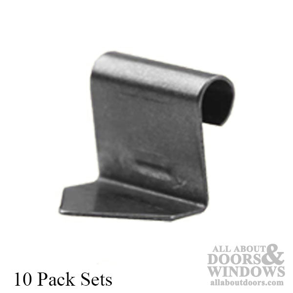 Seal Rite Rolled Metal Spring Tension Window Grid Clip 10 Pack - Seal Rite Rolled Metal Spring Tension Window Grid Clip 10 Pack