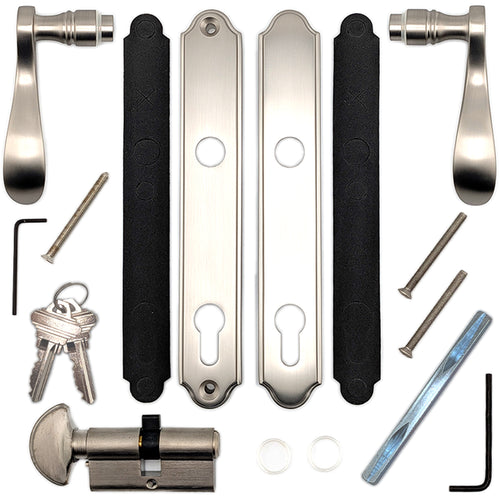 Multi-point Lock Handle Trim, 6109 Active - Choose Color - Multi-point Lock Handle Trim, 6109 Active - Choose Color