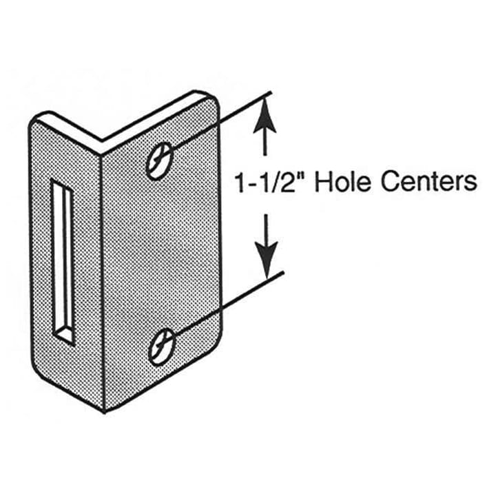 Strike Plate Keeper with Slide Latch - Strike Plate Keeper with Slide Latch