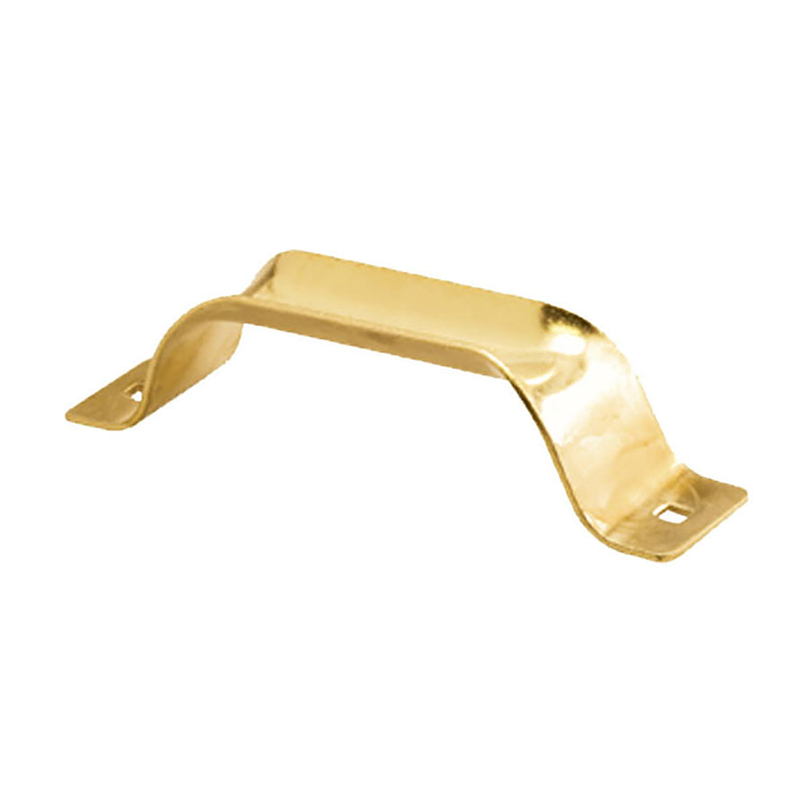 Garage door pull handle 5-9/16 - Bottom Lift - Brass Plated - Garage door pull handle 5-9/16 - Bottom Lift - Brass Plated