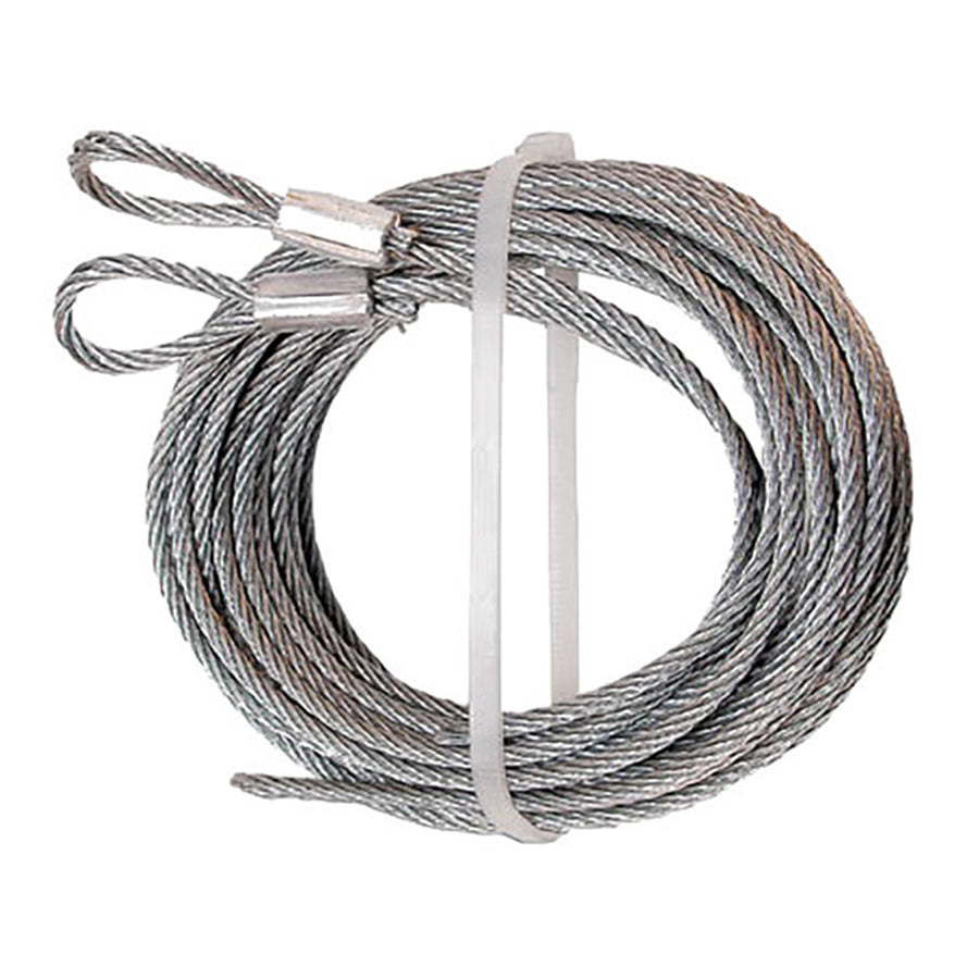Steel Extension Cable For Garage Door 12 Foot Cable 1/8th Inch Diameter Cable - Steel Extension Cable For Garage Door 12 Foot Cable 1/8th Inch Diameter Cable