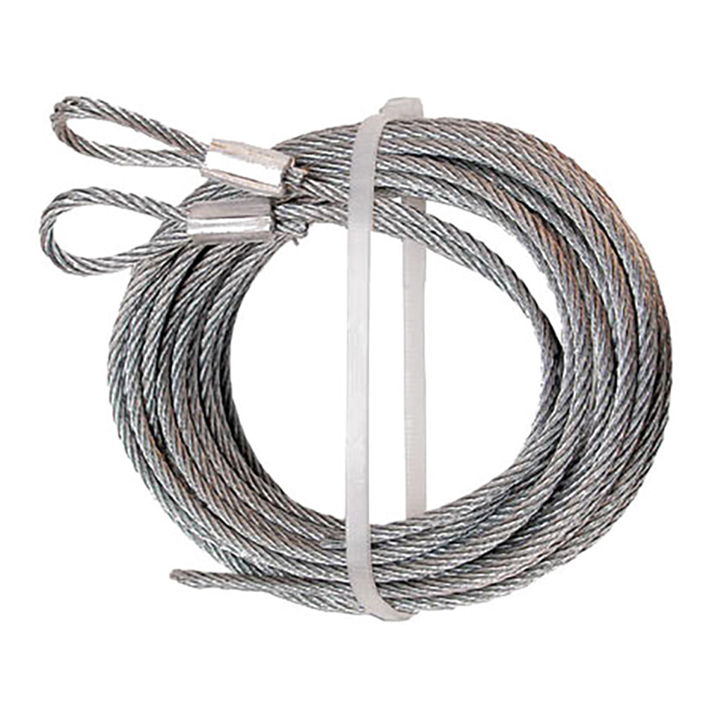 Steel Extension Cable For Garage Door 12 Foot Cable 1/8th Inch Diameter Cable - Steel Extension Cable For Garage Door 12 Foot Cable 1/8th Inch Diameter Cable