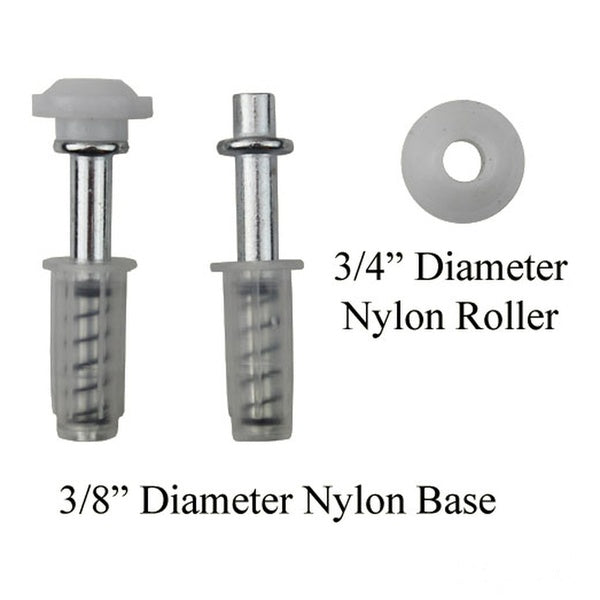 Spring Loaded Top Pivot Guide for Bi-fold Closet Door - Spring Loaded Top Pivot Guide for Bi-fold Closet Door