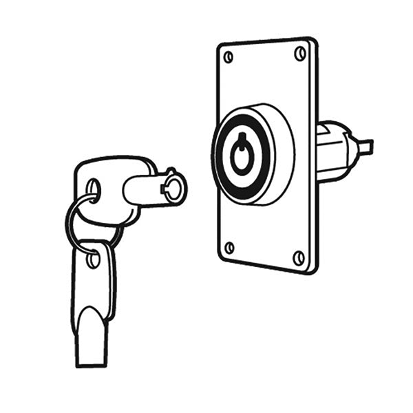 Electric Key Switch - High Security - Electric Key Switch - High Security