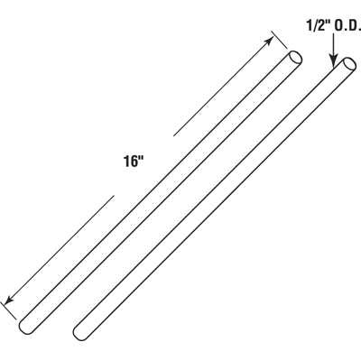 Winding Rods, Garage Door Torsion Spring Tool - Winding Rods, Garage Door Torsion Spring Tool