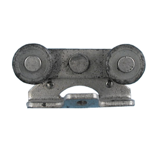 Lawrence sliding pocket door roller,  3/4 nylon wheel - See Note