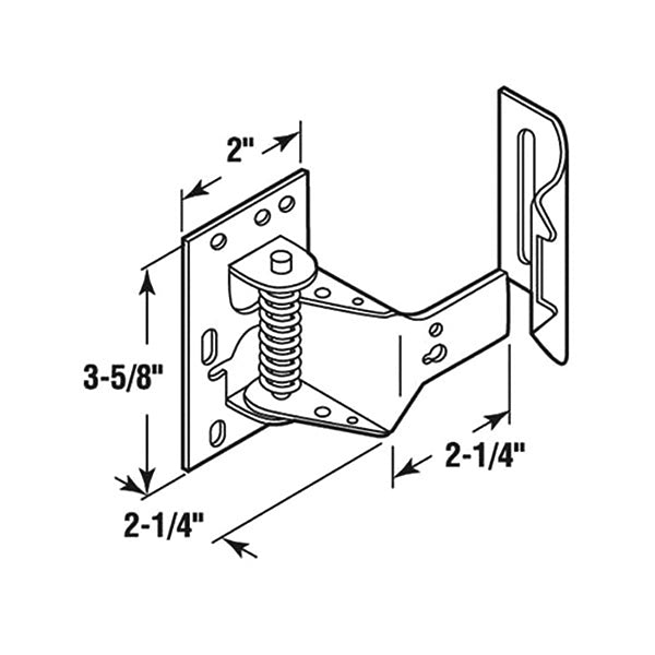 Spring-Loaded Snap Lock – Side Mount - Spring-Loaded Snap Lock – Side Mount