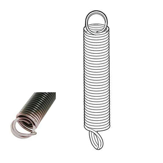 Extension Spring - 150 lbs Capacity - Silver