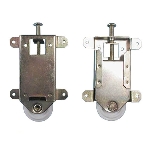 Mirror Closet Door Roller 1-3/4 Flat Nylon Wheel - Wardrobe Door - Mirror Closet Door Roller 1-3/4 Flat Nylon Wheel - Wardrobe Door