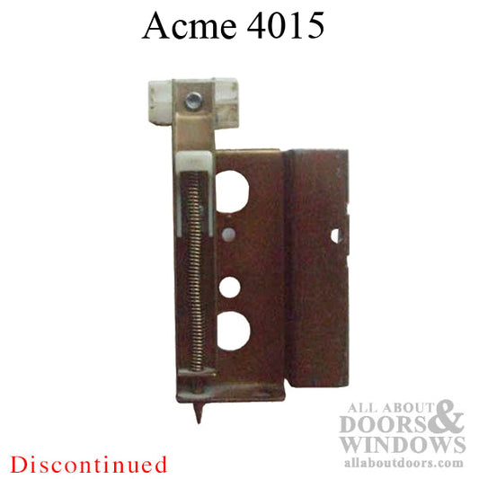 Acme 4015 Mirror bypass door guide, Spring Loaded: