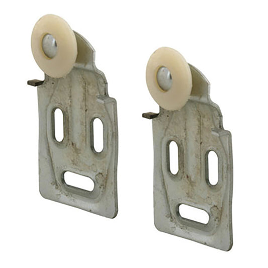 3/4  Wheel, 3/8 Offset Thin Nylon Sliding Door Roller