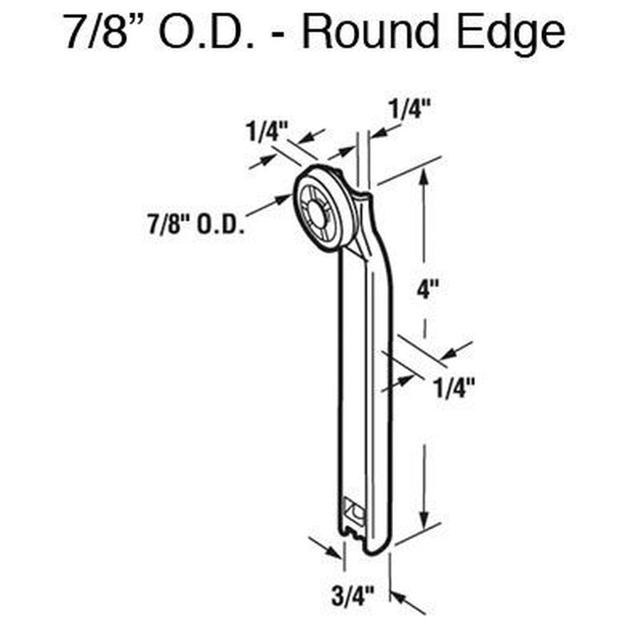 Closet Door Roller 7/8 Inch Diameter 1 Wheel - Closet Door Roller 7/8 Inch Diameter 1 Wheel