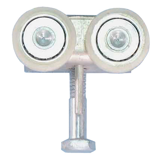 Roller Assembly, Mirror Door, 7/8 inch Flat Wheel