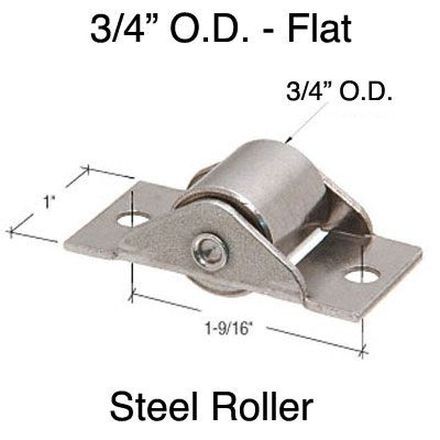 Sliding Door Roller 0.75 Inch Steel Wheel Diameter - Sliding Door Roller 0.75 Inch Steel Wheel Diameter