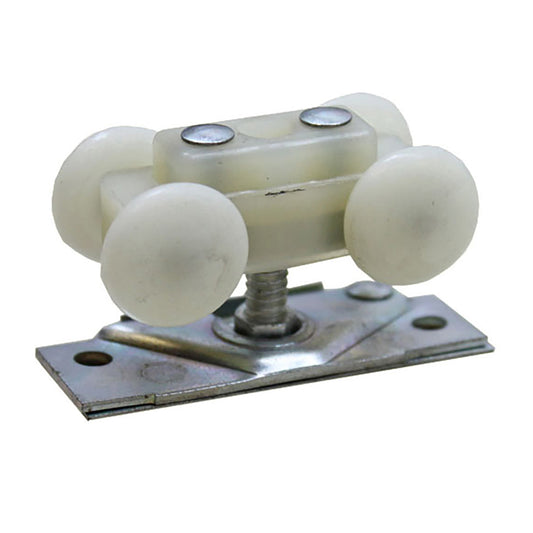 4 Wheel Closet Door Roller with 5/8 Inch Wheels
