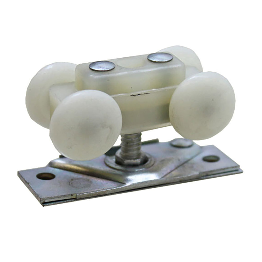 4 Wheel Closet Door Roller with 5/8 Inch Wheels - 4 Wheel Closet Door Roller with 5/8 Inch Wheels