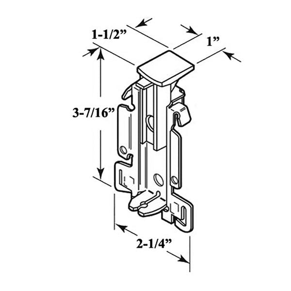 Top Wardrobe Door Guide for Sliding Mirror Door - Top Wardrobe Door Guide for Sliding Mirror Door