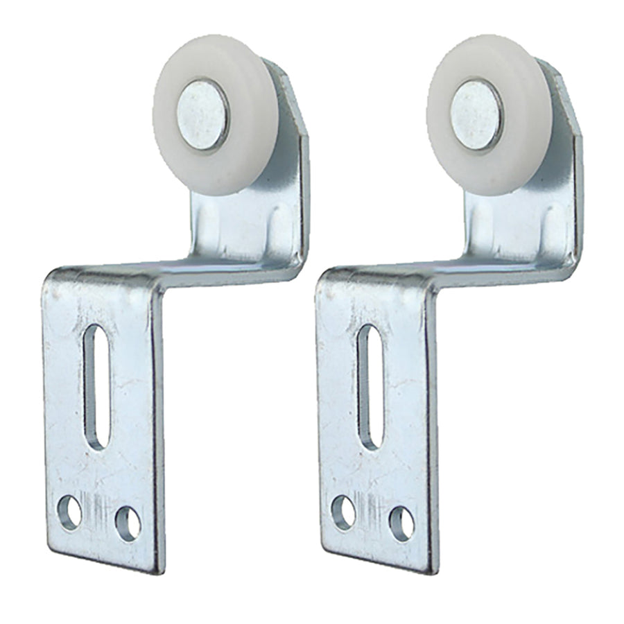 Cox Top Hung Closet Door Roller with 1 Inch Plastic Wheel and 1-3/8 Inch Offset - Cox Top Hung Closet Door Roller with 1 Inch Plastic Wheel and 1-3/8 Inch Offset