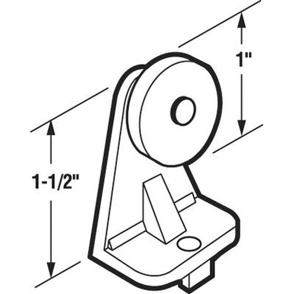 Folding Shower Door Roller Assembly Top Mount - Folding Shower Door Roller Assembly Top Mount