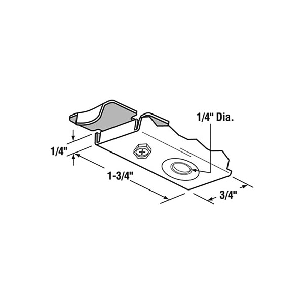 Bracket, Top Pivot Wardrobe - Bracket, Top Pivot Wardrobe