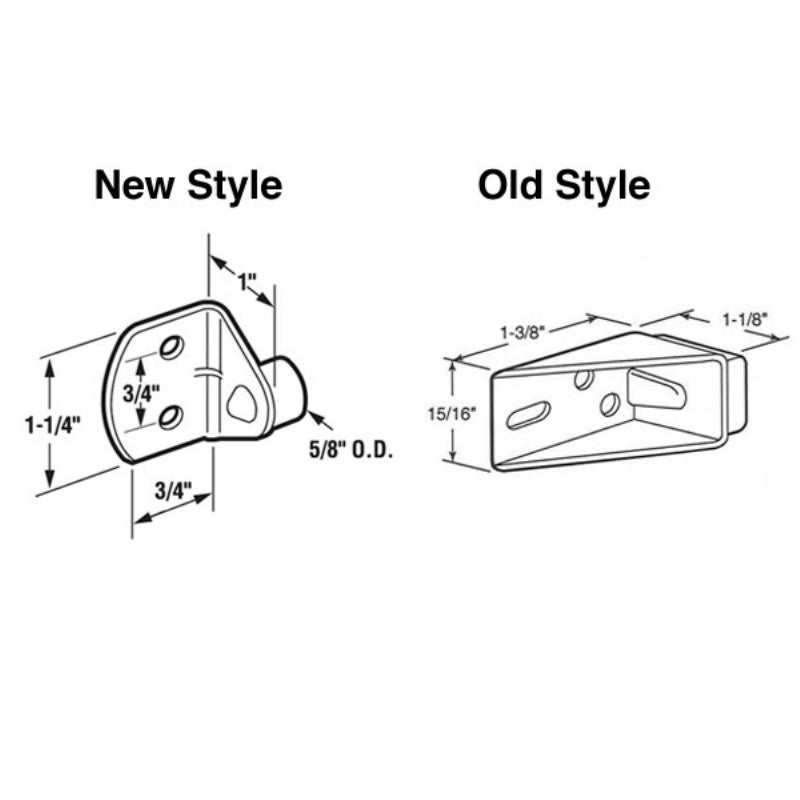 Bypass Wardrobe Closet Door Bumper with Bracket - Bypass Wardrobe Closet Door Bumper with Bracket