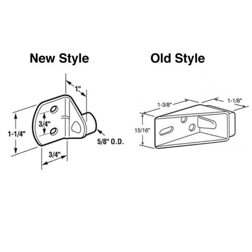 Bypass Wardrobe Closet Door Bumper with Bracket - Bypass Wardrobe Closet Door Bumper with Bracket