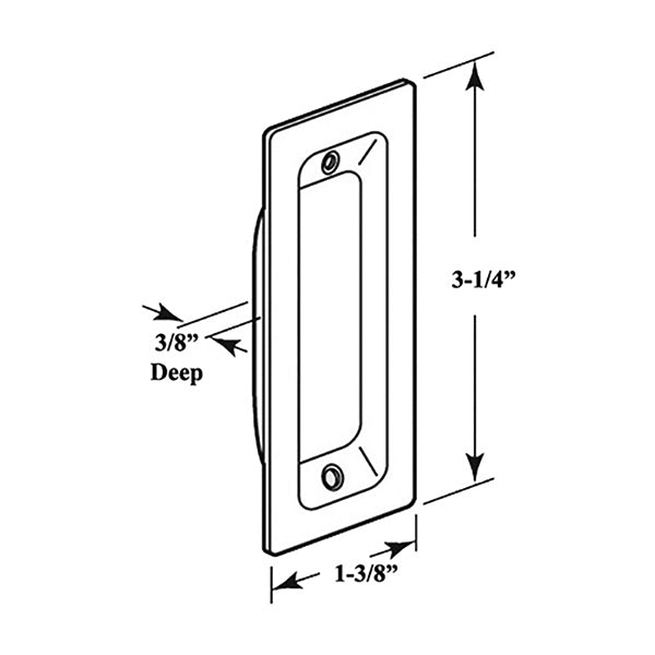 Pocket Door Pull Handle for Sliding Door - Pocket Door Pull Handle for Sliding Door
