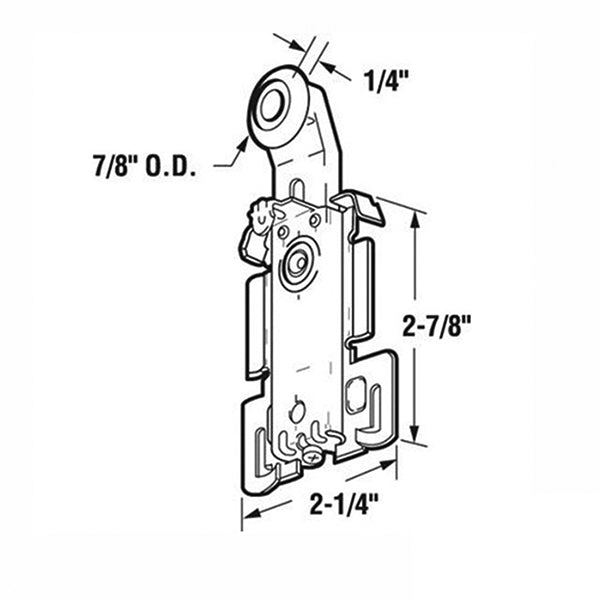 Acme 4051, Panel Jacket 7/8 Wheel, TOP ROLLER - Pairs - Acme 4051, Panel Jacket 7/8 Wheel, TOP ROLLER - Pairs