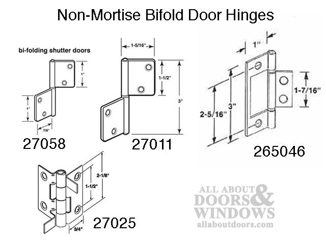 Acme 220 Flag Type Hinge for Closet Door 3 Inch - Acme 220 Flag Type Hinge for Closet Door 3 Inch