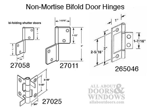 Acme 220 Flag Type Hinge for Closet Door 3 Inch - Acme 220 Flag Type Hinge for Closet Door 3 Inch